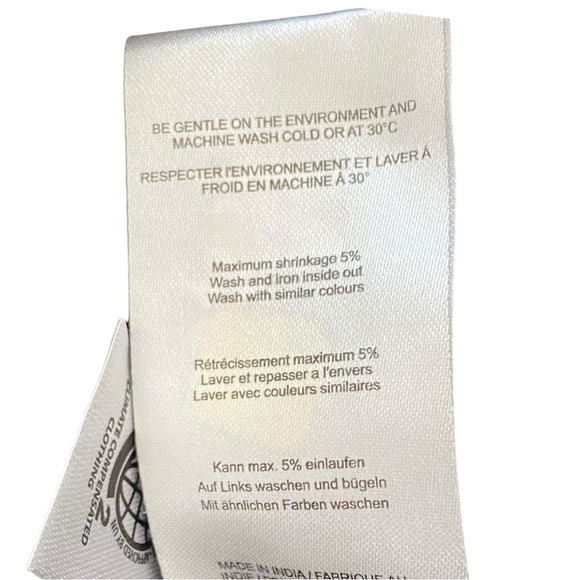 GANNI Georgette Floral Ruffle Shorts Size 34 Multicolor Cottagecore High Waisted - Picture 10 of 11